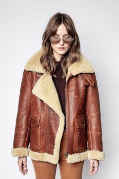  B3 sheepskin Bomber Jacket
