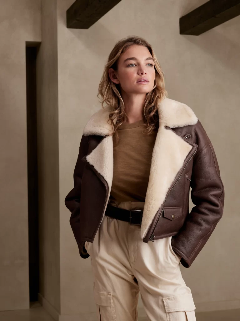  B3 sheepskin Bomber Jacket
